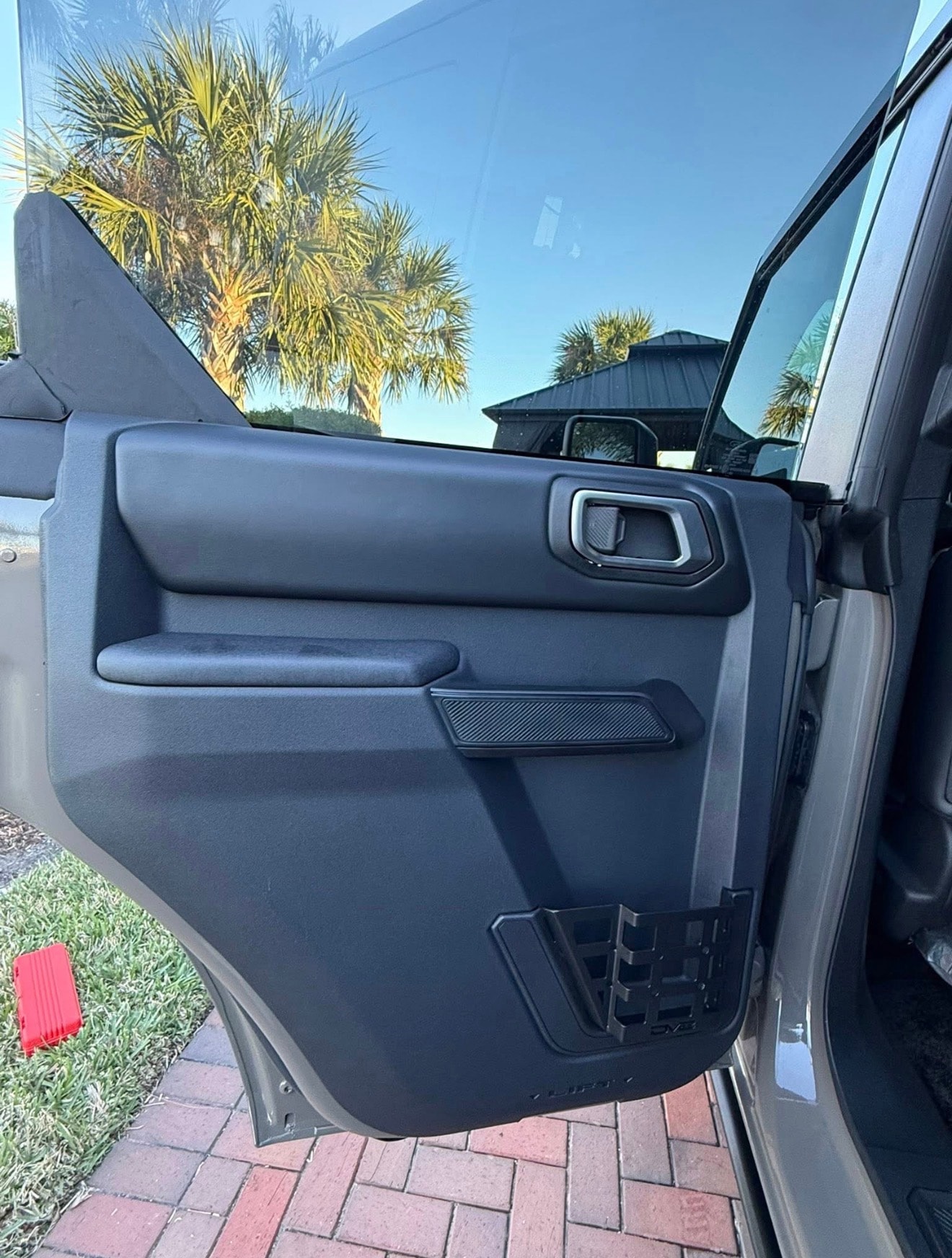Bronco door panel interior detail